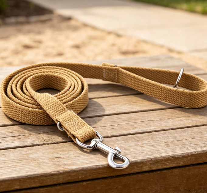Canvas Leash And Thickened Collar Training Set - Image 2