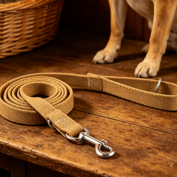 Canvas Leash And Thickened Collar Training Set