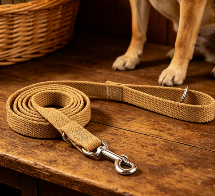 Canvas Leash And Thickened Collar Training Set