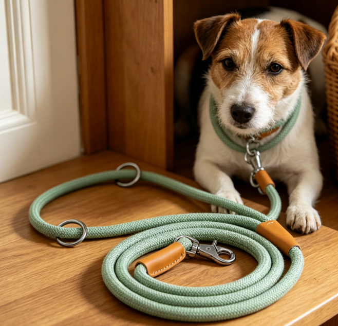 Nylon Rope Training Leash For Medium And Large Dogs