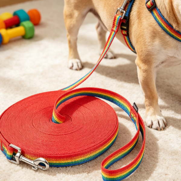 Multifunctional Long Leash For Recall And Obedience Training