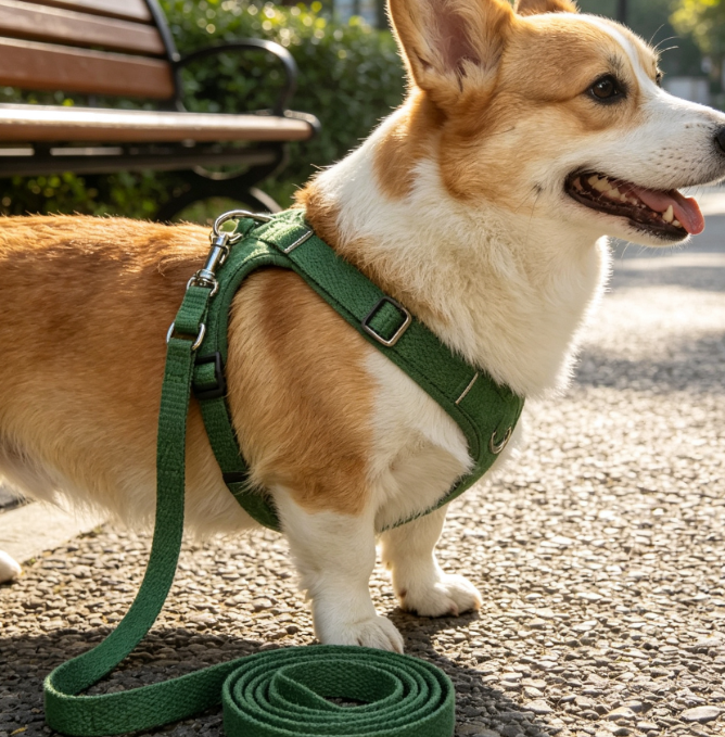 Soft Woven Cotton Dog Leash For Training And Control - Image 2