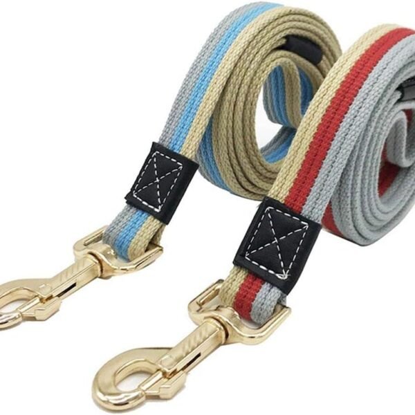 Sturdy Nylon And Canvas Leash For Outdoor Running And Training