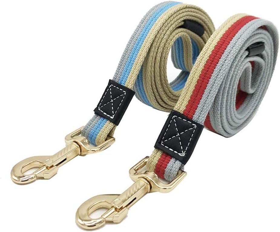 Sturdy Nylon And Canvas Leash For Outdoor Running And Training
