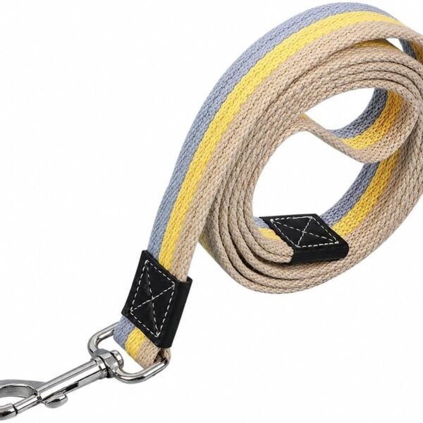Thickened Canvas Leash With Rust-Proof Hook For Medium/Large Dogs