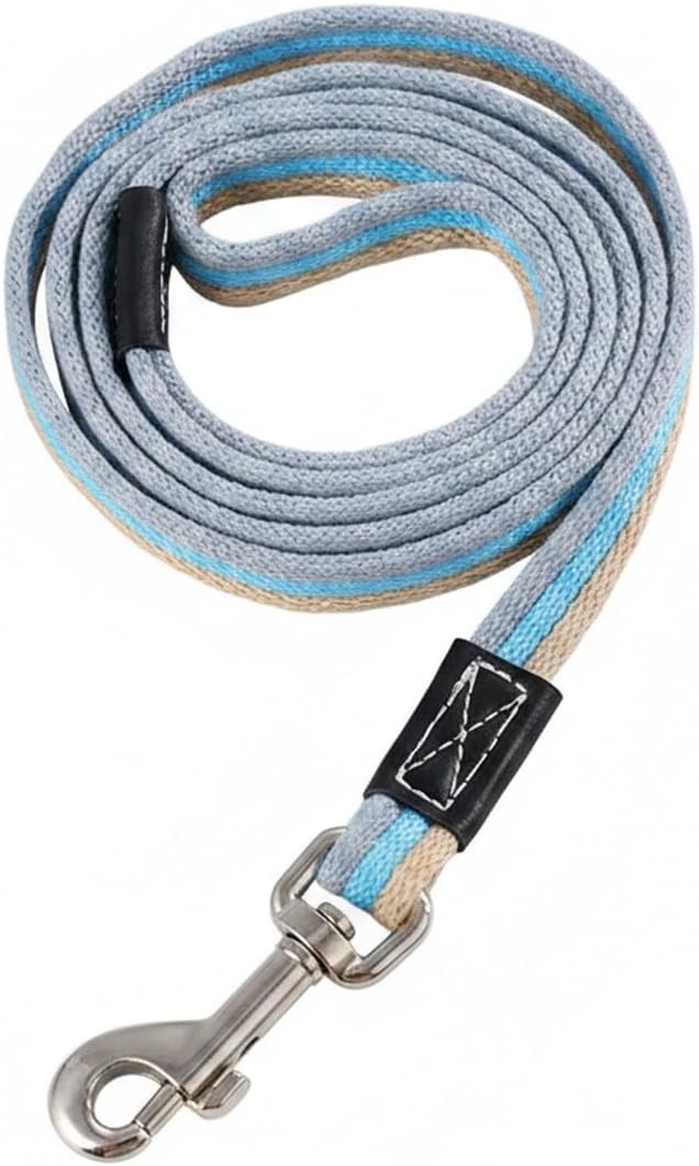 Fixed-Length Heavy-Duty Canvas Leash With Comfortable Grip