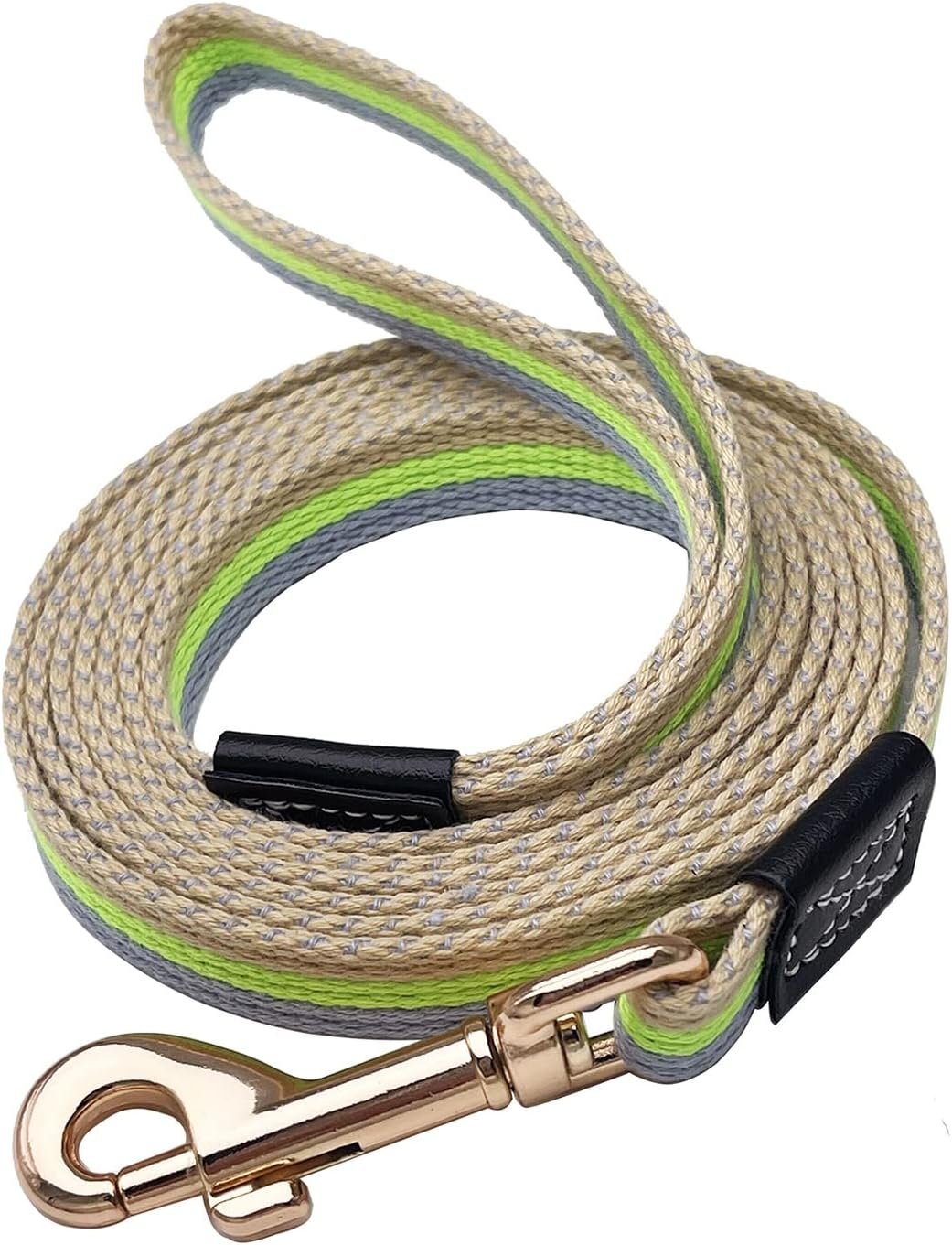 Soft Cotton Webbing Leash For Basic Training And Daily Walks